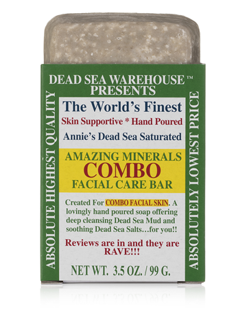 Dead Sea Warehouse Amazing Minerals Combo Facial Care Bar