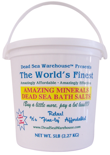Dead Sea Warehouse Amazing Minerals Dead Sea Bath Salts